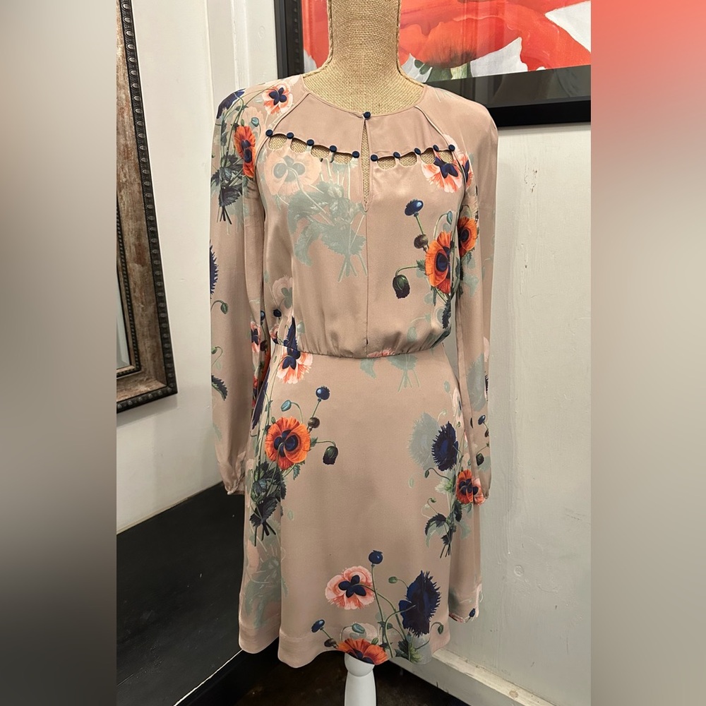 Leifsdottir Floral Silk Sundress
